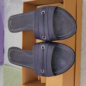 TOD'S 8 1/2 Sandals  Blue Not New